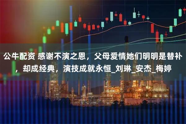 公牛配资 感谢不演之恩，父母爱情她们明明是替补，却成经典，演技成就永恒_刘琳_安杰_梅婷